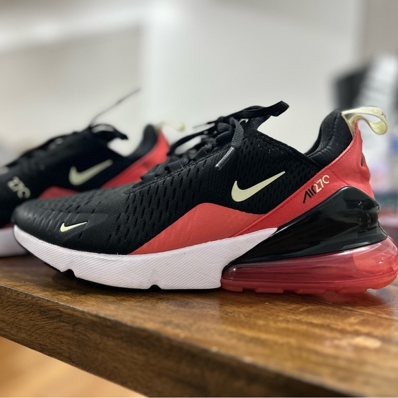 Nike | Shoes | Nike Air Max 27 Black Magic Ember Womens | Poshmark